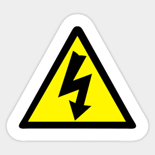 Electricity Warning Sticker